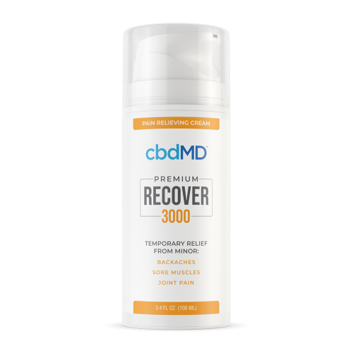 Recover Airless Pump Pain Relieving Cream 3.4FL oz.
