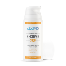 Recover Airless Pump Pain Relieving Cream 3.4FL oz.